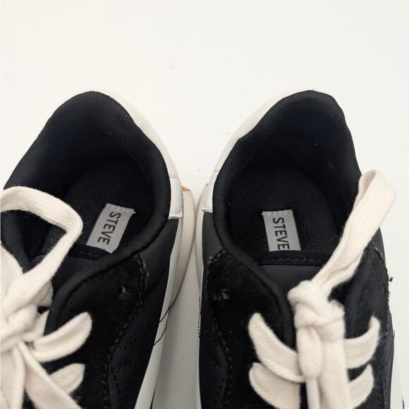 Steve Madden Julez Platform Sneaker Shoes Women's Black Multi Size US8.5M EU39 - Picture 13 of 15